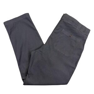 Faherty Pants Mens XL 38x31 Gray Dune Utility Drawstring Stretch Cotton Chino